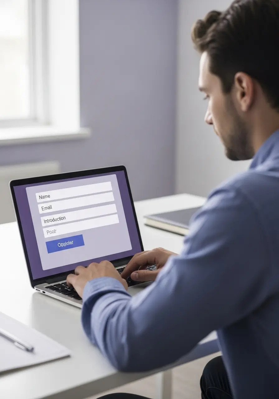 Collaboration -Step 2: Submit Your Details