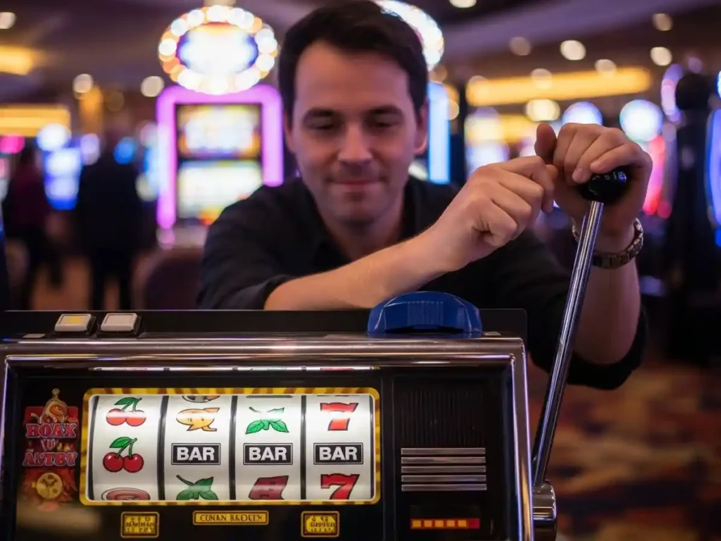 Casino classic slots gameplay on a digital gaming platform