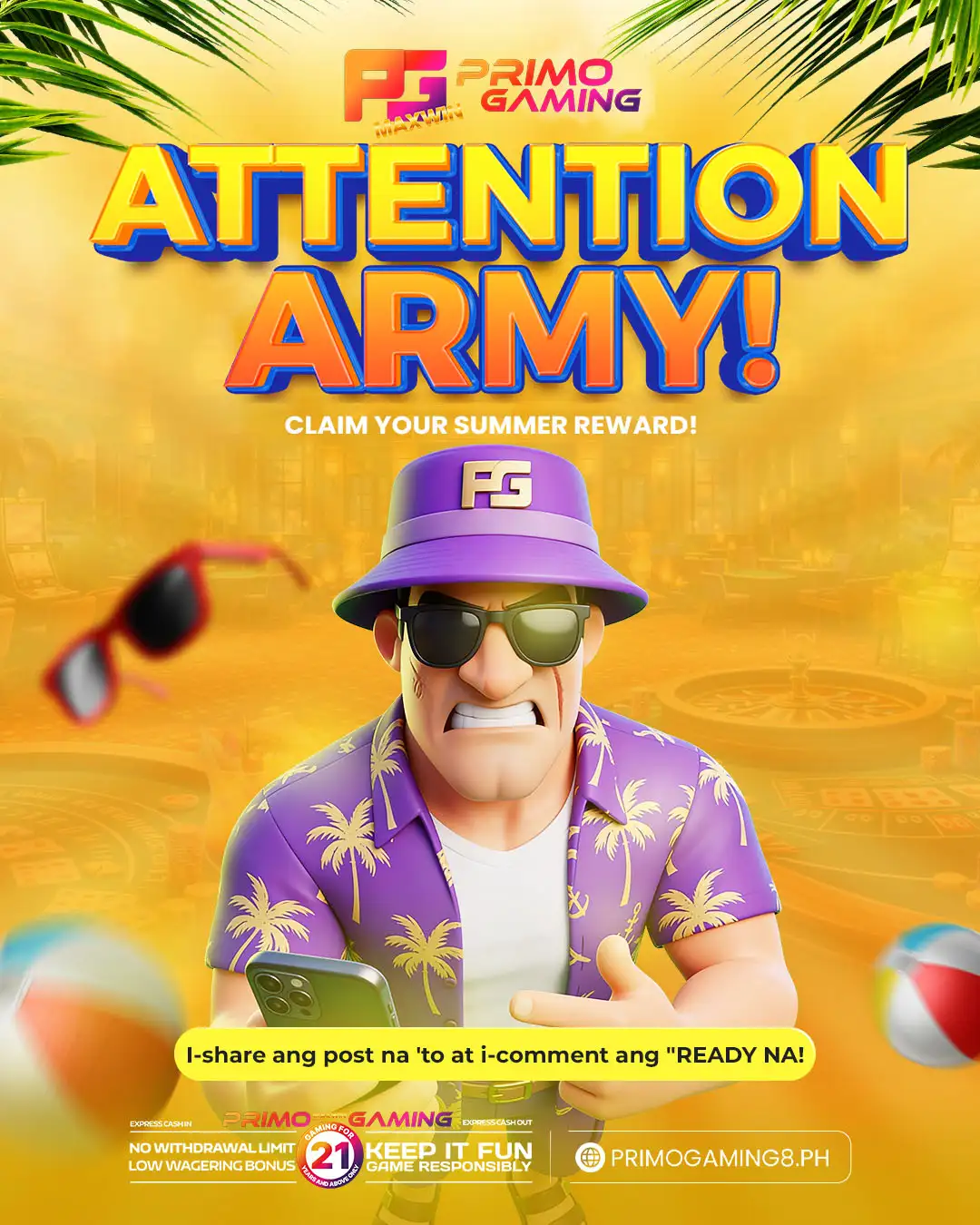 200% first cash-in deposit