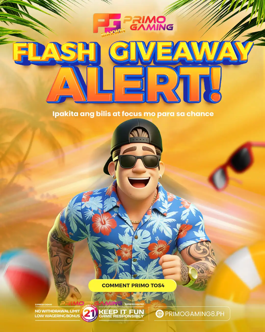 30% first cash-in bonus