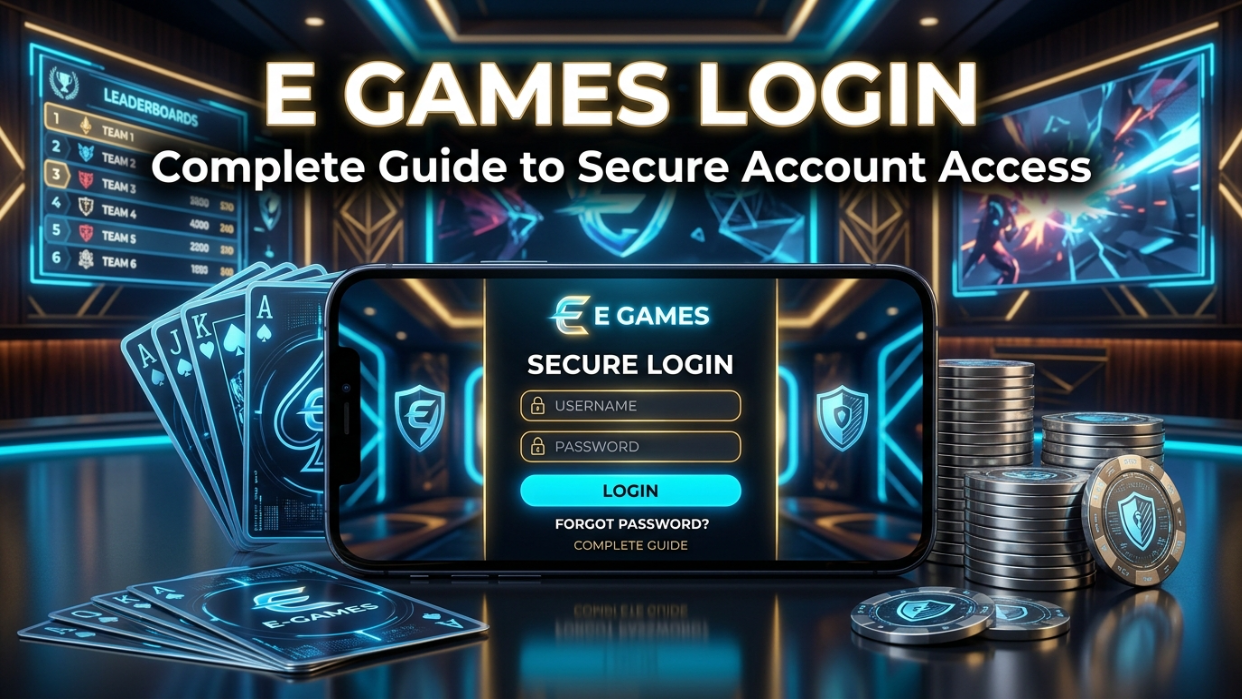 e games login